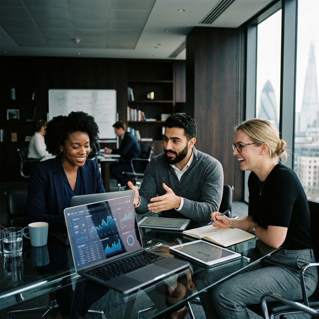 Havenmark Analyse-Team im Büro